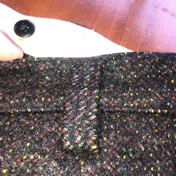 Vintage Pioneer brown tweed hunter pants, button suspenders. 36” waist-preloved - Picture 8 of 10